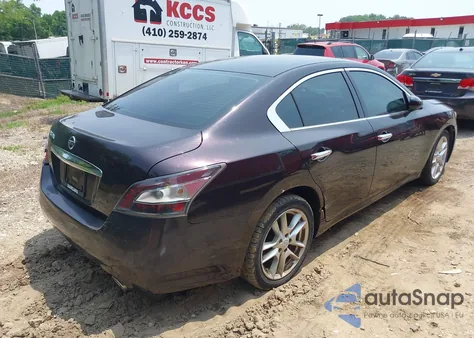 2012 Nissan Maxima 3.5 S from USA, damaged, VIN 1N4AA5AP0CC846695